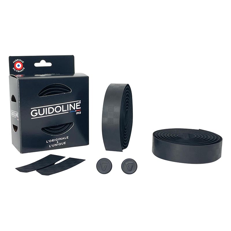 RUBAN DE GUIDON - CINTRE VELOX GRAVEL CONFORT 5MM NOIR - GUIDOLINE