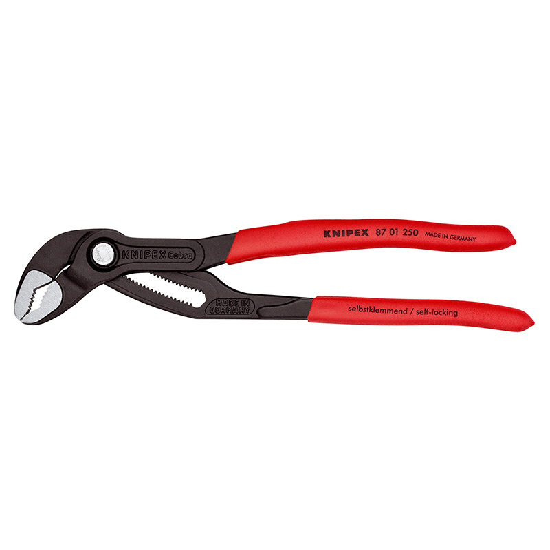 PINCE MULTI PRO KNIPEX COBRA 250MM GRIS ANTIROUILLE  (87 01 250)  -MADE IN GERMANY-