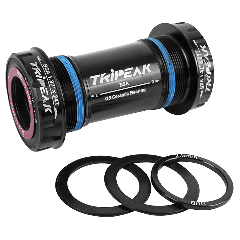 CUVETTE INTEGRE BOITIER FILETE ROUTE TRIPEAK G5 CERAMIQUE BOITE DE 68 BSA-DUB AXE 24MM, 28.99MM, 30MM (COMPATIBLE SRAM DUB, ROTOR 3D, SHIMANO) CUVETTE INTEGRE BOITIER FILETE ROUTE TRIPEAK G5 CERAMIQUE BOITE DE 68 BSA-DUB AXE 24MM, 28.99MM, 30MM (COMPATIBLE SRAM DUB, ROTOR 3D, SHIMANO)