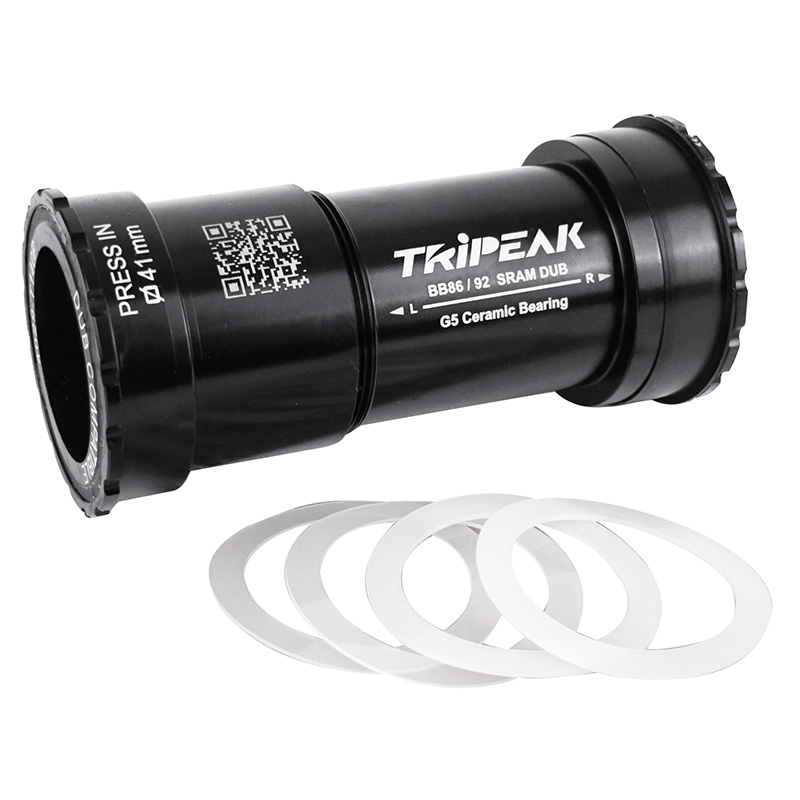 CUVETTE INTEGRE BOITIER VTT-ROUTE A EMBOITER-TWISTFIT TRIPEAK G5 CERAMIQUE BOITE 86-92 DIAM 41 POUR AXE 29MM (COMPATIBLE SRAM DUB) CUVETTE INTEGRE BOITIER VTT-ROUTE A EMBOITER-TWISTFIT TRIPEAK G5 CERAMIQUE BOITE 86-92 DIAM 41 POUR AXE 29MM (COMPATIBLE SRAM DUB)