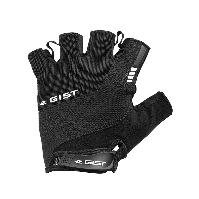 GANTS VELO COURT GIST KONTROL ETE NOIR    XS (PAIRE SUR CARTE) AVEC VELCRO  -5512