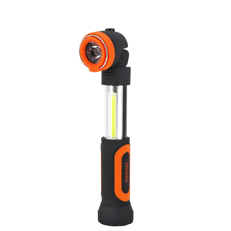 LAMPE-TORCHE-BALADEUSE ATELIER A LEDS OSRAM LEDINSPECT 2 EN 1 TELESCOPIQUE ET INCLINABLE JUSQU'A 200 LM 6000K LONGUEUR 178 ET 245 MM (A PILES X4 AAA INCLUSES) LAMPE-TORCHE-BALADEUSE ATELIER A LEDS OSRAM LEDINSPECT 2 EN 1 TELESCOPIQUE ET INCLINABLE JUSQU'A 200 LM 6000K LONGUEUR 178 ET 245 MM (A PILES X4 AAA INCLUSES)