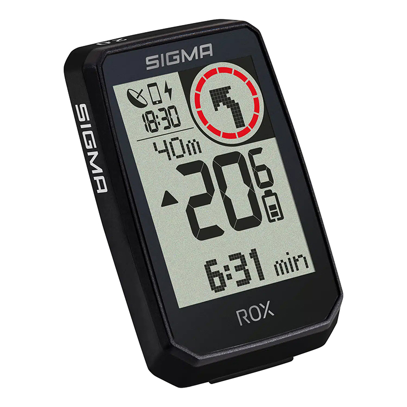 COMPTEUR SIGMA ROX2.0 ENDURANCE GPS NOIR  (AUTONOMIE 26 HEURES)