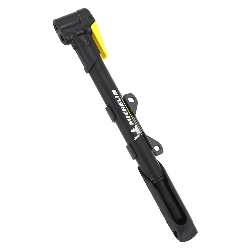 POMPE MINI ROUTE-VTT MICHELIN DOUBLE EMBOUTS 280MM NOIR