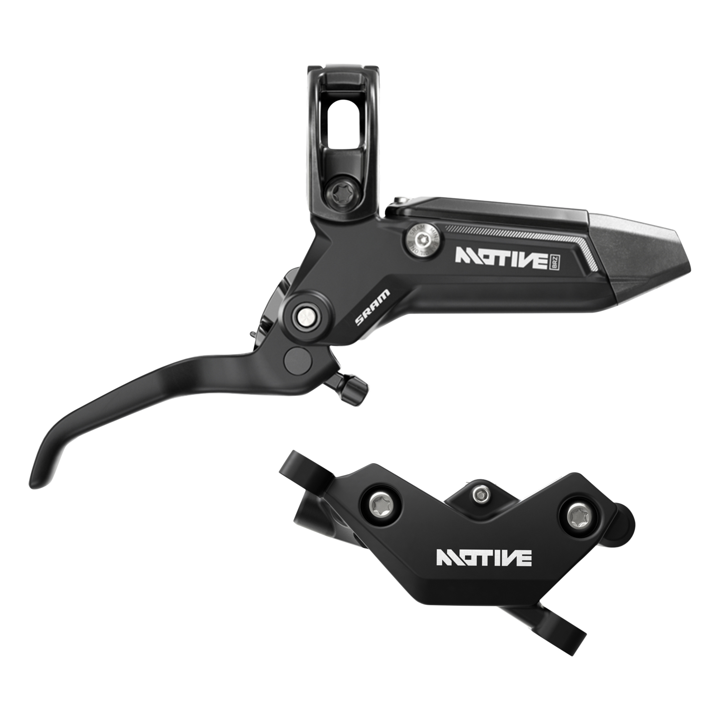 LEVIER DE FREIN VTT DISQUE 2 DOIGTS DROIT SRAM MOTIVE BRONZE NOIR (VENDU SANS DISQUE)