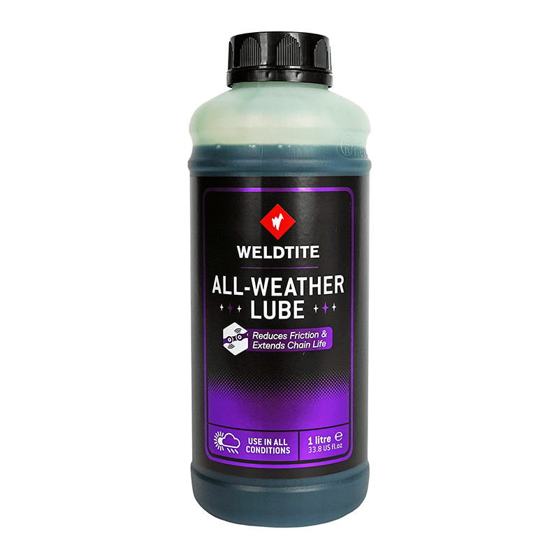 LUBRIFIANT VELO CHAINE WELDTITE ALL WEATHER TOUTES CONDITIONS (1L)