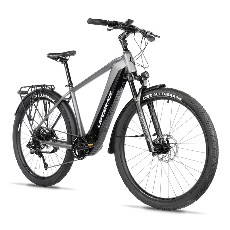VELO ELECTRIQUE-VAE CITY 28 LEADER FOX BARNET 2025 HOMME GRIS 9V MOTEUR CENTRAL BAFANG M510 36V 95NM BATTERIE 20AH (20.5'' - H53CM - TAILLE L - POUR ADULTE DE 183CM à 190CM) VELO ELECTRIQUE-VAE CITY 28 LEADER FOX BARNET 2025 HOMME GRIS 9V MOTEUR CENTRAL BAFANG M510 36V 95NM BATTERIE 20AH (20.5'' - H53CM - TAILLE L - POUR ADULTE DE 183CM à 190CM)