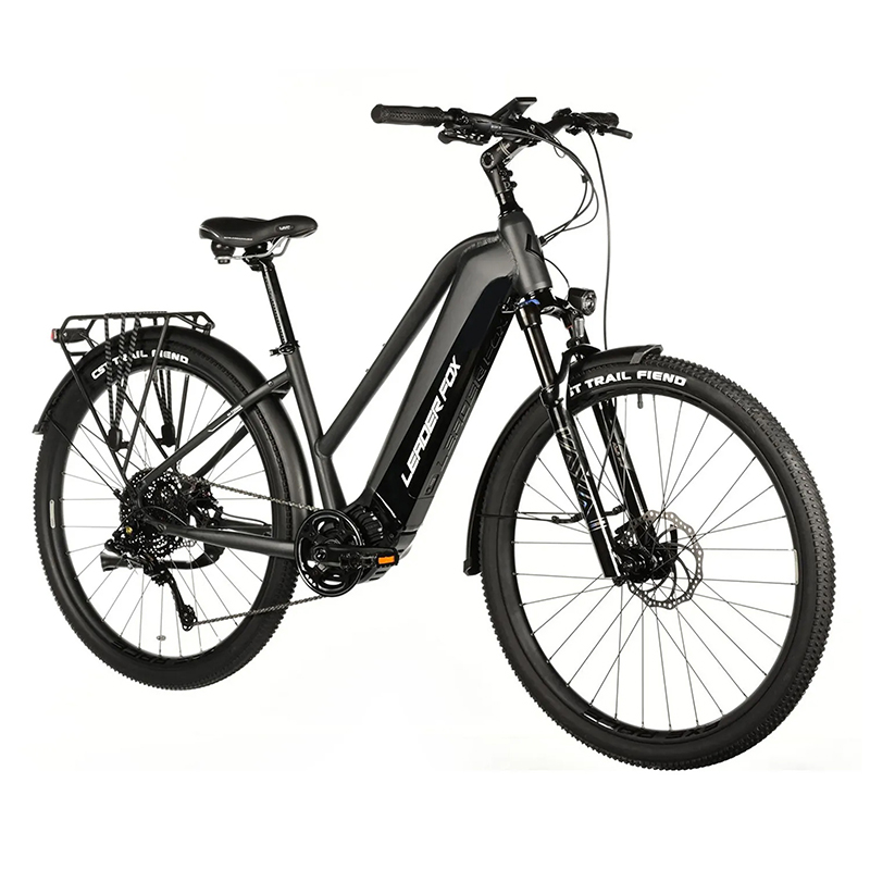 VELO ELECTRIQUE-VAE CITY 28 LEADER FOX BARNET 2025 FEMME GRIS 9V MOTEUR CENTRAL BAFANG M510 36V 95NM BATTERIE 20AH (18'' - H46CM - TAILLE M - POUR ADULTE DE 168CM à 178CM) VELO ELECTRIQUE-VAE CITY 28 LEADER FOX BARNET 2025 FEMME GRIS 9V MOTEUR CENTRAL BAFANG M510 36V 95NM BATTERIE 20AH (18'' - H46CM - TAILLE M - POUR ADULTE DE 168CM à 178CM)