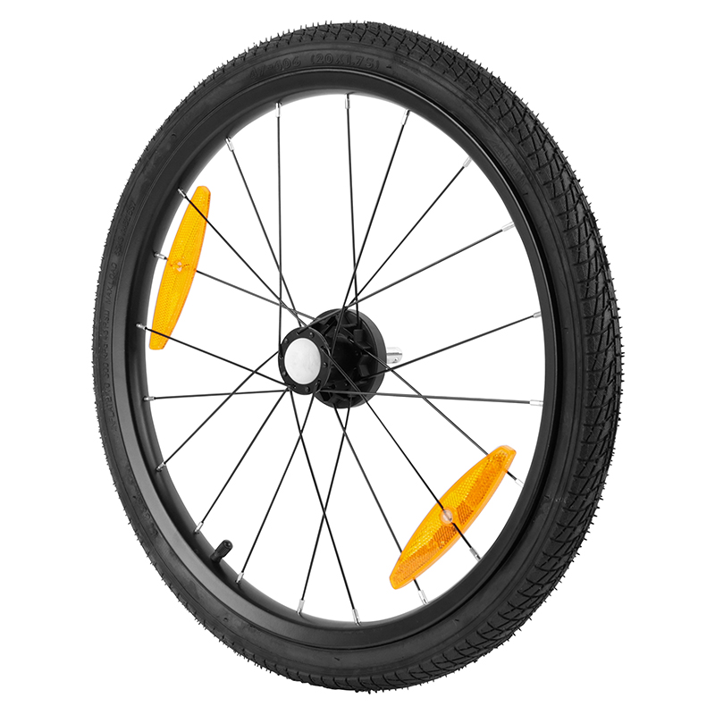 ROUE REMORQUE VELO 20" MOYEU FUSEE RAYON AVEC PNEU + CHAMBRE (GAUCHE) - POUR REMORQUE 161054 ROUE REMORQUE VELO 20" MOYEU FUSEE RAYON AVEC PNEU + CHAMBRE (GAUCHE) - POUR REMORQUE 161054