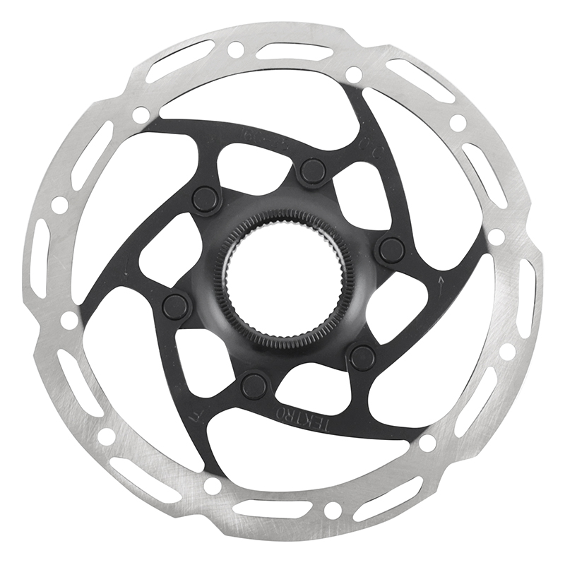 DISQUE DE FREIN VTT CENTERLOCK TEKTRO 160MM NOIR POUR TOUT TYPE DE PLAQUETTE SANS CONTRE ECROU (MONTAGE ATELIER) DISQUE DE FREIN VTT CENTERLOCK TEKTRO 160MM NOIR POUR TOUT TYPE DE PLAQUETTE SANS CONTRE ECROU (MONTAGE ATELIER)