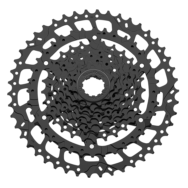 CASSETTE 9V. SUNRACE U-SERIE CSU980 11-46 VTT NOIR (LIVRE EN BOITE) - COMPATIBLE CUES, LINKGLIDE CASSETTE 9V. SUNRACE U-SERIE CSU980 11-46 VTT NOIR (LIVRE EN BOITE) - COMPATIBLE CUES, LINKGLIDE