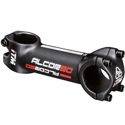 POTENCE ROUTE-VTT ITM ALCOR NOIR REVERSIBLE 31,8 ANGLE 10° L 80MM 164G