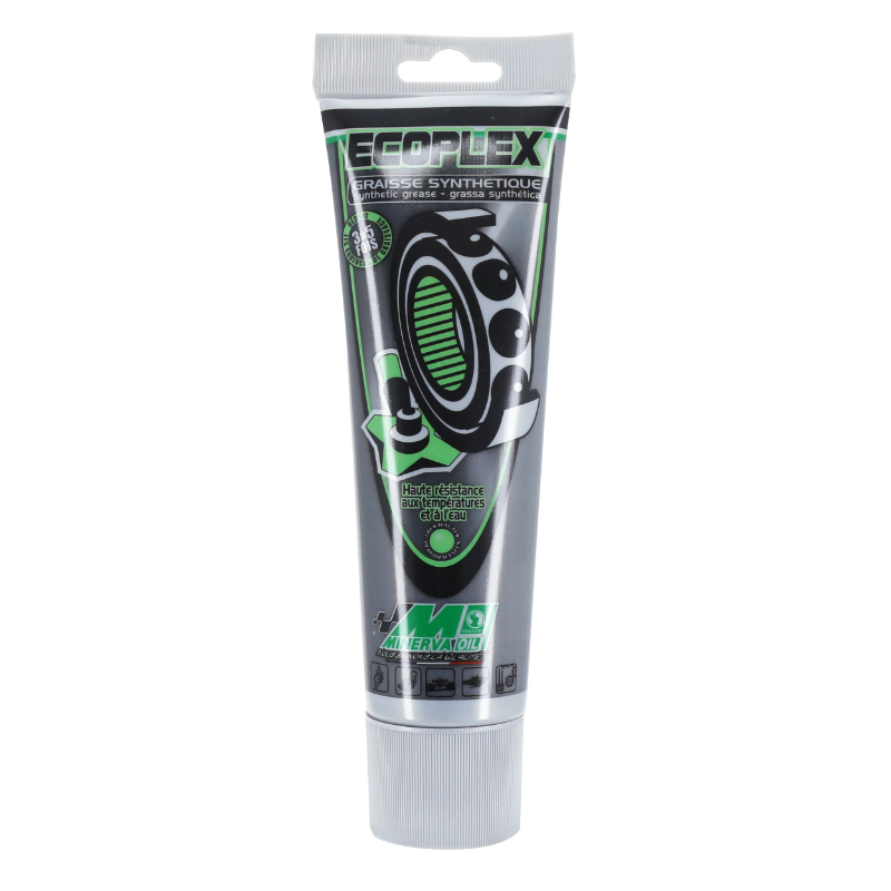 GRAISSE MULTIFONCTIONS MINERVA ECOPLEX BIODEGRADABLE (MOTO-MOTOCULTURE-MARINE) (TUBE 250 G)