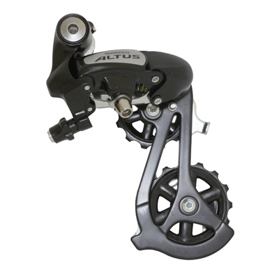 DERAILLEUR VTT ARRIERE SHIMANO  7-8V. ALTUS M310 NOIR (MONTAGE ATELIER)