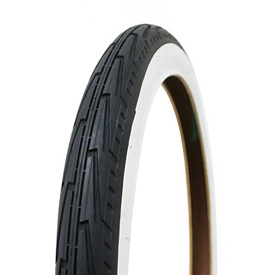 PNEU CITY 450A MICHELIN CITY-J NOIR-BLANC TR (18 X 1 3-8) (37-390)