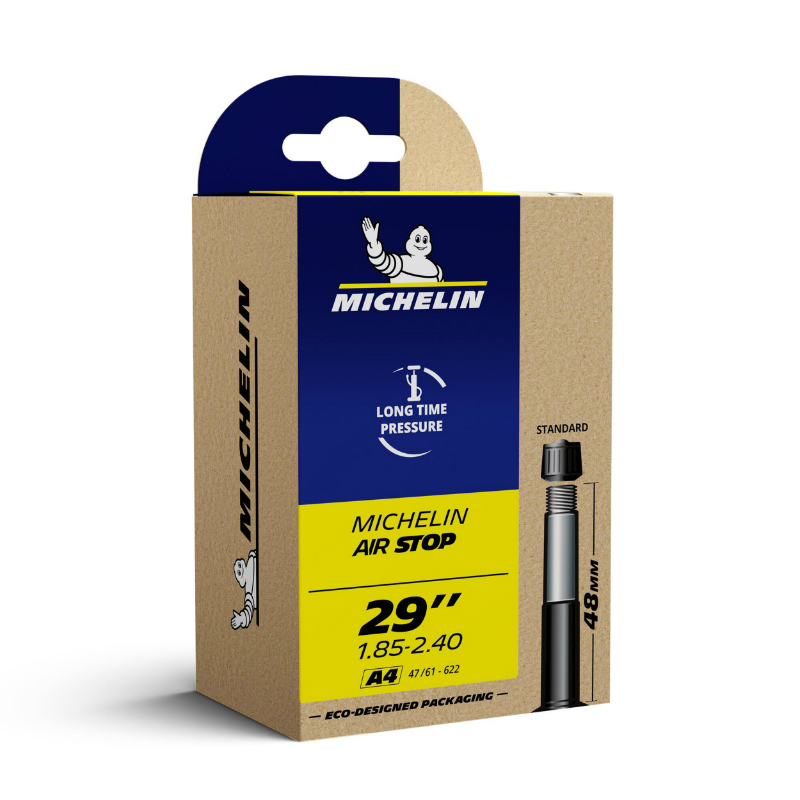 CHAMBRE A AIR VELO 29 X 1.90-2.50 MICHELIN A4 VALVE STANDARD (48-62X622)