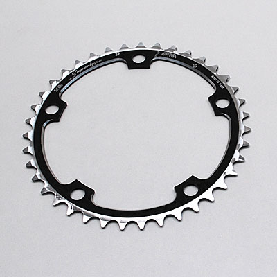 PLATEAU ROUTE 5BRA D.130 MICHE 44DTS INTERIEUR TYPE SHIMANO NOIR 9-10V.