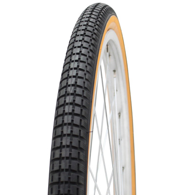 PNEU CITY 650 1-2 BALLON DELI S-193 NOIR-BRUN TR (26 X 1 5-8 X 1-2) (44-584) PNEU CITY 650 1-2 BALLON DELI S-193 NOIR-BRUN TR (26 X 1 5-8 X 1-2) (44-584)
