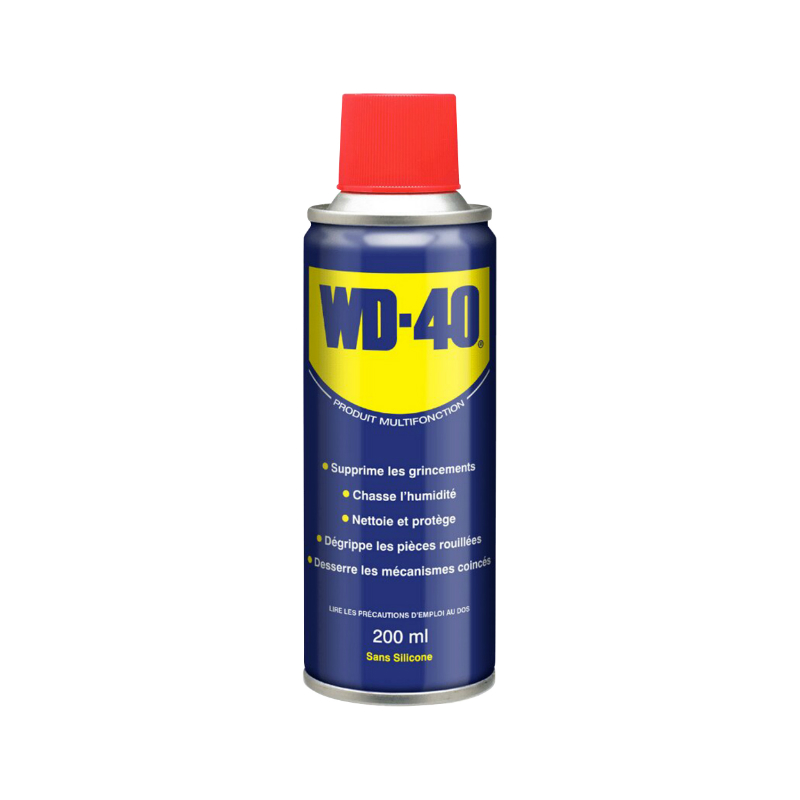 LUBRIFIANT WD-40 MULTIFONCTION CLASSIQUE (AEROSOL 200 ML)