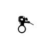 NG SPORTS THIAN V2 BIKE BELL, 22.2-25.4MM, BLACK/BLACK