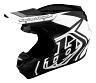 TROY LEE DESIGNS GP HELMET, OVERLOAD, BLUE/WHITE, XS