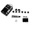 KIT REPARATION BOYAUX - BOITE (6 PATCHS 15MM + 2 PATCHS 25MM + COLLE 5G + RAPE ACIER) AVEC NOTICE