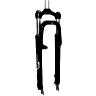 FOURCHE VTT 29 " ZOOM 386MLO A RESSORT NOIR REGLABLE-BLOCABLE DEB. 60MM PIVOT LISSE 285MM 1''1-8-28,6 EXTERIEUR COMPATIBLE V-BRAKE-DISQUE