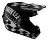 TROY LEE DESIGNS SE4 POLYACRYLITE HELMET, RACE SHOP, BLACK/GOLD, XL | 60-61CM
