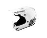 TROY LEE DESIGNS SE4 POLYACRYLITE MIPS HELMET, MONO, WHITE, M