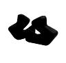 TROY LEE DESIGNS SE3 CHEEKPADS, BLACK, XL, XL