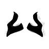 TROY LEE DESIGNS D3 CHEEKPADS, WHITE XL, XL