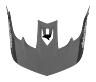 TROY LEE DESIGNS STAGE HELMET VISOR, VALANCE, RED, ONE SIZE