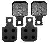 NG SPORTS SEMI-METALL DISC-BRAKE PADS, MAGURA MT5/MT7/MT TRAIL VR, 4 PADS
