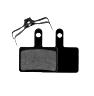 NG SPORTS SEMI-METALL DISC-BRAKE PADS, SHIMANO DEORE, NEXAVE, ACERA, ALIVIO, LX, AURIGA, BLACK
