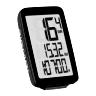 COMPTEUR SIGMA PURE 1 NOIR (5 FONCTIONS) GRAND ECRAN 3 LIGNES POUR FONCTIONS VITESSE-DISTANCE-DUREE