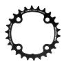 PLATEAU VTT 4BRA D.80 POUR SRAM X0-XX-X9-X7 STRONGLIGHT DOUBLE 26DTS INTERIEUR NOIR CT2  NON FILETE 10V. - EPAISSEUR 3.5MM