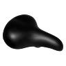 SELLE NEWTON CITY CLASSIC NOIR A RESSORTS ARGENT 260X155MM