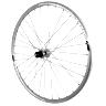 ROUE ROUTE PATIN BLOCAGE 700 ROAD RUNNER ARRIERE ARGENT MOYEU VELOX CASSETTE TYPE SHIMANO 11-10-9V 32 RAYONS GALVA JANTE 15C