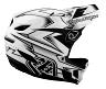 TROY LEE DESIGNS D4 COMPOSITE MIPS HELMET, VOLT, WHITE, XL | 60-61CM