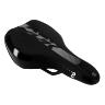 SELLE JUNIOR NEWTON RAW NOIR  230X130MM RAIL ACIER NOIR