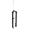 FOURCHE VTT 29 " RIGIDE ALU 7075 FOURREAUX CARBONE 3K POUR FREIN A DISQUE PIVOT LISSE 1"1-8-28,6 EXTERIEUR (CONIQUE 1"1-2 EN BAS)