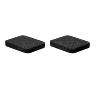 RITCHEY ARM REST PAD SET, MINI SLIVER CLIP-ON HANDLEBARS, BLACK