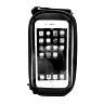 SACOCHE DE CADRE-POTENCE VELO SMARTPHONE POUR TELEPHONE PORTABLE - I-PHONE FIXATION A VELCRO (19.5X10X9CM)