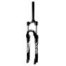 FOURCHE VTT 27.5 " ZOOM VAXA 28 NOIR REGLABLE-BLOCABLE AU GUIDON DEB. 100MM PIVOT LISSE 295MM CONIQUE 1" 1-2 -1''1-8-28,6 EXTERIEUR COMPATIBLE DISQUE