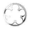 PLATEAU ROUTE 5BRA D.110 TA ZEPHYR 51DTS EXTERIEUR ARGENT ALU 7075 TYPE SHIMANO 9-10V.