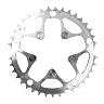 PLATEAU ROUTE 5BRA D.135 TA VENTO TRIPLE 39DTS PORTEUR ARGENT ALU 7075 TYPE SHIMANO 9-10V.