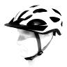 CASQUE VELO CITY ADULTE POLISPORT CITYGO CREME TAILLE 52-59 SYSTEM QUICK LOCK AVEC LUMIERE INTEGREE