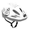 CASQUE VELO ENFANT DISNEY V2 STARWARS BLANC-BLEU-ORANGE AVEC MOLETTE REGLAGE TAILLE 52-56 (VENDU SUR CARTE)