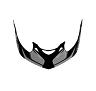 TROY LEE DESIGNS A1 VISOR, REFLEX, ORANGE, ONE SIZE