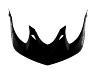 TROY LEE DESIGNS A1 VISOR, CLASSIC, BLACK/STONE, ONE SIZE